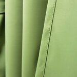 ผ้าม่านสำเร็จรูป แบบสอด ก.110*ส.130ซม./ผืน สีเขียวนม UV85-90%