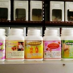 ฉลากยาติดกระปุก3 ด้าน 4.5 x 13 cm