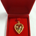 สินค้าหมดค่ะ จี้สาริกาลิ้นทองในน้ำมัน องค์เล็ก เลี่ยมทองไมครอน พร้อมกล่องกำมะหยี่และใบคาถาค่ะ