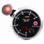 เกจ์วัดรอบ 3 นิ้วครึ่ง ดีเซลเก่า หน้ามืด ตัวใหญ่