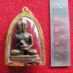 สินค้าหมดค่ะ พระสิวลีปางฉันภัตตาหาร(จกบาตร)เนื้อเม็ดมะขามเลี่ยมทองไมครอนพร้อมใบคาถาค่ะ