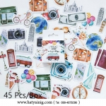 สติ๊กเกอร์สำหรับตกแต่งสมุดไดอารี่