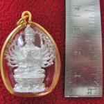 สินค้าหมดค่ะ จี้เจ้าแม่กวนอิมพันมือองค์ใหญ่เนื้อเงินพ่นทรายเลี่ยมทองไมครอนค่ะ