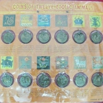 สินค้าหมดค่ะ แผงเหรียญ12ราศี หลังเจ้าแม่กวนอิม หนุนดวง แก้ปีชง ประสบผลสำเร็จ+คาถาบูชาขอลาภประจำวันเกิดทั้ง 7 วันค่ะ