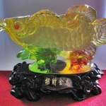 สินค้าหมดค่ะปลามังกรนำโชคมหาลาภแบบใหญ่ แบบที่2ค่ะ