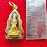 สินค้าหมดค่ะ จี้พระประจำวันเกิดวันพุธกลางคืน ปางป่าเลไลย์ เนื้อทองเลี่ยมทองไมครอนพร้อมใบคาถาค่ะ