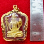 สินค้าหมดค่ะ องค์พระศิวะขจัดอุปสรรคประทานความสำเร็จเนื้อทองพ่นทรายเลี่ยมทองไมครอนค่ะ