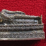 สินค้าหมดค่ะ พระบูชาพระประจำวันเกิดวันอังคาร ปางไสยาสน์ เนื้อทองเหลืองพร้อมใบคาถาค่ะ