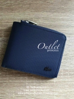 LACOSTE WALLET กระเป๋าสตางค์แบบพับ2ตอนสำหรับผู้ชาย มีช่องใส่บัตร ใส่ธนบัตรแยกเป็นสัดส่วน มีลูกเล่นช่องซิปใส่เหรียญดูเท่ห์ไม่ซ้ำแบบใคร ไม่ว่าจะใช้เองหรือเป็นของขวัญก็สุดคุ้ม