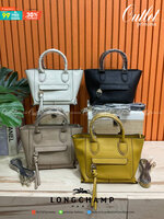 ของแท้ 💯% LONGCHAMP MINI MAILBOX TOP HANDLE BAG กระเป๋าถือ/Crossbody รุ่นหายาก!! รุ่นใหม่ล่าสุด ดีไซน์ด้วยเส้นด้ายที่ดูโฉบเฉี่ยว และ รูปทรงสี่เหลี่ยมคางหมู ทรงสวยโดดเด่น เป็นเอกลักษณ์ของผู้หญิง Longchamp วัสดุ Polyamide & Leather หนังแท้
