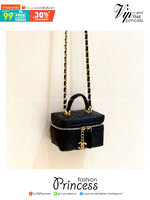 CHANEL Small VANITY With CHAIN พร้อมส่งแล้วค่า งานที่สาวๆ ตามหา เกรดท็อปออรินอล งานเหมือนสุด หนังแท้ สวยงามตามรูป