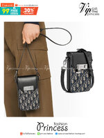 Dior Vertical Pouch | Mens Dior Pouches กระเป๋าสะพายทรงพอชผู้ชาย รุ่นใหม่ ทรงใช้งานง่าย สะดวก กะทัดรัด ภาพถ่ายจากงานขายจริง ใช้งานต่างประเทศได้