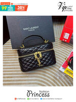 YSL gaby vanity bag กระเป๋าถือ/สะพาย ใส่เครื่องสำอางค์ ทรงกล่องสวย ที่สามารถใช้เป็น everyday bag สะพายได้ทุกวัน พลาดไม่ได้เลยกับคอลสุดหรู
