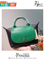 Longchamp le pliage xtra XS leather top handle bag กระเป๋าถือ/สะพายรุ่นยอดฮิต ที่มาในดีไซน์ทูโทน โดดเด่นมีกิมมิค น่ารักน่าใช้สุดๆ