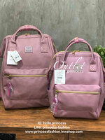 Anello polyurethane leather rucksack รุ่น Mini และ Classic กระเป๋าเป้จากแบรนด์เล็กๆมาสู่แบรนด์ดังทั้งในไทยและญี่ปุ่น วัสดุหนังpuแต่งลายหินอ่อนหนังนิ่ม กันน้ำได้ ภายในมีช่องเล็ก2ช่อง เปิดปิดด้วยซิปคู่ ปากกระเป๋าเป็นโครงสะดวกต่อการหยิบจับของภายใน ด้านข้างมี