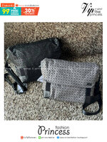 พร้อมส่ง 4 สี Baobao issey miyake Sling shoulder bag / Miyake geometric-panelled Laptop กระเป๋าสะพาย 🧡 เกรดออริจินอล 1:1 สลับแท้ ใช้งานต่างประเทศได้