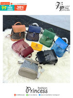 Goyard Alpin Mini Backpack กระเป๋าเป้สะพายหลัง ปรับถือหรือสะพายข้างได้อย่างลงตัว ไซส์มินิ 19cm ขนาดกำลังสวยน่าใช้ ภายในโล่งกว้าง ใส่ของสำคัญได้ ใบนี้คุ้มค่าราคามากๆ ทั้งดีไซน์และฟังก์ชั่นการใช้งาน ตอบโจทย์แน่นอนจ้า
