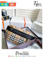 Burberry Vintage Check Sonny Belt Bag / BURBERRY FRAGRANCES BELT BAG กระเป๋าคาดเอว คาดอกแบบ UNISEX ใช้ได้ทุกเพศ ลายวินเทจตามแบบฉบับของแบรนด์