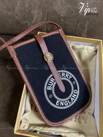 BURBERRY FRAGRANCES CROSSBODY BAG Gift With Purchase Limited Edition (GWP) วัสดุ Canvas & Leather