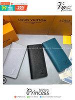 ORI หนังแท้ | LV Long Wallet / LV Multiple Aerogram กระเป๋าสตางค์ใบยาว กระเป๋าสตางค์ผู้ชาย