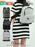 Bao Bao Issey Miyake Daypack geometric backpack กระเป๋าเป้ทรงคลาสสิก รองรับน้ำหนักได้ดี เหมาะกับการเดินทาง เป้สะพายหลังรุ่น Daypack One-Tone Backpack มาในรูปทรงกระเป๋าเป้สุดคลาสสิก โดดเด่นด้วยการออกแบบที่เป็นเอกลักษณ์ วัสดุสามเหลี่ยมขนาดเล็กพิเศษ ได้กลิ่น