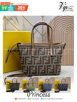 Fendi Roll Mini FF jacquard mini bag / YSL TOTE BAG MINI กระเป๋าสะพายทรงโท้ทไซส์มินิ เกรดออริ 1:1 ใช้งานต่างประเทศได้