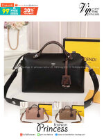 พร้อมส่ง 3 สี FENDI by the way กระเป๋าสะพาย 🧡 เกรดออริจินอล 1:1 สลับแท้ ใช้งานต่างประเทศได้
