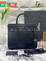 หนังแท้ Yves Saint Laurent Bag CLASSIC SAC DE JOUR BABY IN GRAINED LEATHER