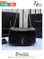 ORI หนังแท้ | YSL JAMIE 4.3 Small in Leather Bag / YSL Puffer Bag กระเป๋าสะพายหนัง nappa ตกแต่งด้วยงานเย็บซ้อนลายนวมสวยเรียบหรูเป็นเอกลักษณ์ ภายในโล่งกว้างจุของได้เยอะ น้ำหนักเบากะทัดรัด