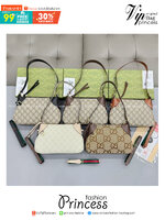 GUCCI GG Emblem small shoulder bag กระเป๋าสะพายคอลใหม่ทรงพอช ได้รับแรงบันดาลใจจากโลกแห่งการขี่ม้าดีไซน์คลาสสิคคงความเอกลักษณ์ สะพายไหล่ได้อย่างสง่างาม ขนาดน่าใช้มากๆ