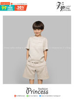 สลับแท้ เกรดเทพ เสื้อผ้าเด็กแบรนด์เนม Dolce & Gabbana งาน 1:1 เซตเสื้อพร้อมกางเกง รุ่น uni-sex ใส่ชิลๆ ผ้าคอตตอนแท้อย่างดีงานนำเข้า จากโรงงานเทียบแบรนด์