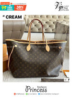 พร้อมส่ง 4 สี | LV Neverfull GM bag กระเป๋าสะพายทรโท้ทใบใหญ่ จุได้แบบไม่จำกัด ไซส์หายากไซส์ตามหา ใหญ่จริงแบบจุใจ มาพร้อมใบลูก สะพายไปเที่ยวต่างจังหวัดคือดีงามมากจ้า