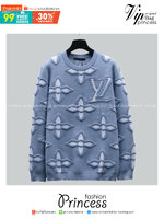 TOP ORI | LV SWEATER เสื้อสเวตเตอร์งานแบรนด์ เนื้อผ้าอย่างดีงานนำเข้าจากโรงงานเทียบแบรนด์ เกรดท็อปออริจินอล เกรดดีสุด เทียบแท้ พร้อมป้ายแท็ก