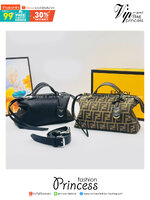 FENDI Medium By The Way Selleria Shoulder Bag กระเป๋าสะพายรุ่นใหม่ล่าสุด รูปทรงใช้งานง่าย โมเดิร์นและหรูหราขึ้น สไตล์ไม่ซ้ำภายในโล่งกว้าง ใส่ของสำคัญได้สบายๆ