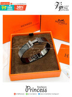 HERMES Clic HH So Black bracelet ออริจินอล พร้อมส่งที่ไทย เกรดใช้งานสลับของแท้ ใช้งานต่างประเทศได้