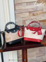 ของแท้ 100% Mini Size LONGCHAMP LE PLIAGE CUIR MAKE A WISH TOP HANDLE BAG XS