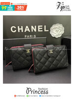 Chanel Wallet Medium / CHANEL ZIP WALLET รุ่นยอดนิยมคลาสสิกเป็นอมตะ เป็นใบยอดนิยมของสาวๆ เลยค่าา พร้อมส่งที่ไทยไม่ต้องรอพรีฯ สาวก Chanel Must Have! นะคะ