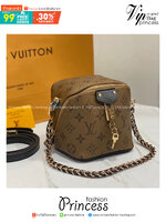 LV Just In Case Bag Monogram Reverse Canvas กระเป๋าสะพายใบเล็ก รุ่นใหม่ เกรดออริ 1:1 ใช้งานต่างประเทศได้