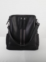 ใหม่ล่าสุด เลยค่า 👍 กระเป๋าเป้หนัง!!! ทรงน่ารักมากๆๆๆ จากแบรนด์ KEEP รุ่น Kyla 2zipper backpack ใบนี้ มีสายสั้นหนังสำหรับสะพายไหล่ให้ด้วยคะ **จุดเด่นที่ >ตัวกระเป๋าทำจากหนังวัวสังเคราะห์ นิ่มมากลายหนังสวย >รุ่นใหม่ เพิ่ม ซิป ด้านหน้า 2 อัน ใ