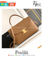 MEDIUM CELINE NINO BAG IN SUPPLE กระเป๋าสะพายหูจับในตัว แบรนด์หรู ดีไซส์คล่องตัว เกรดออริ สลับแท้ 1:1 ใช้งานต่างประเทศได้