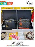 CELINE VANITY BAG พลาดไม่ได้เลยกับคอลสุดคิ้ว กับกระเป๋าถือ/สะพายได้ทรงกล่อง ใช้สะพายได้ทุกวันอย่างคล่องตัวดีไซน์ใหม่สวยลาสสิค