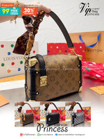 พร้อมส่ง 4 แบบ💖💖 LV SIDE TRUNK MONOGRAM BAG สุดยอดกระเป๋าไอคอนนิค ทรงสวย ใหม่ล่าสุด สวยมีเสน่ห์ รูปทรงกล่อง โดดเด่นด้วยหมุดเข้ามุม