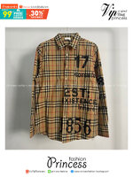 TOP ORI | BURBERRY Shirt งานปักละเอียดมากๆ VIP 1:1 แนะนำให้ต้องมีเป็นเจ้าของ เสื้อเชิ้ตงานแบรนด์เนื้อผ้าอย่างดีงานนำเข้าจากโรงงานเทียบแบรนด์ เกรดท็อปออริจินอล