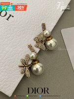 พรีเมี่ยมกิ๊ฟแท้ 💯% 】Christian Dior Earrings VIP GIFT WITH PURCHASE ORIGINAL PACKAGE (GWP)
