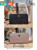 TORY BURCH ROBINSON MULTI GUSSET ZIP CONTINENTAL WALLET รุ่นหายาก พร้อมสีน่ารักน่าใช้ ต้อนรับเดือนแห่งความรัก!! กับกระเป๋าสตางค์ใบยาว ขนาดกำลังพอเหมาะ ดีไซน์เรียบหรู