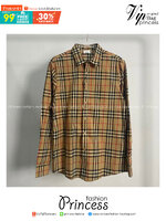 BURBERRY Shirt งานปักละเอียดมากๆ VIP 1:1 แนะนำให้ต้องมีเป็นเจ้าของ เสื้อเชิ้ตงานแบรนด์เนื้อผ้าอย่างดีงานนำเข้าจากโรงงานเทียบแบรนด์ เกรดท็อปออริจินอล เกรดดีสุด เทียบแท้ พร้อมป้ายแท็ก