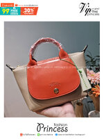 Longchamp le pliage xtra XS leather top handle bag กระเป๋าถือ/สะพายรุ่นยอดฮิต ที่มาในดีไซน์ทูโทน โดดเด่นมีกิมมิค น่ารักน่าใช้สุดๆ