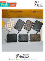 ORI หนังแท้ | LV Zippy Coin Purse / LV Short Wallet กระเป๋าสตางค์ใบสั้นกระเป๋าสตางค์ซิปรอบ 🤍 เกรดออริจินอล