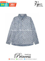 Dior Monogram Shirt / Dior shirt เกรดออริจินอล มีป้ายแท็กที่คอเสื้อ ใส่ได้ทั้งผู้หญิงผู้ชาย พร้อมส่งที่ไทย ภาพสินค้าถ่ายจากงานขายจริง ใช้งานต่างประเทศได้