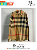TOP ORI | BURBERRY Shirt งานดีมากๆ งานVIP 1:1 แนะนำให้ต้องมีเป็นเจ้าของ เสื้อเชิ้ตงานแบรนด์เนื้อผ้าอย่างดีงานนำเข้าจากโรงงานเทียบแบรนด์ เกรดท็อปออริจินอล เกรดดีสุด เทียบแท้ พร้อมป้ายแท็ก